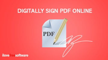 digitally sign pdf online