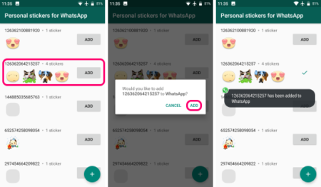 messenger sticker to whatsapp