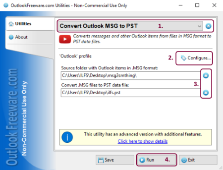 convert msg to pst 