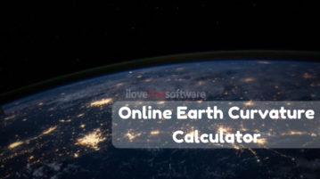 5 Online Earth Curvature Calculator Websites Free