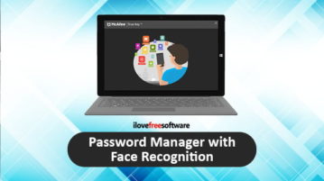 password manager with face recognition