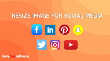 resize image for facebook, twitter, instagram