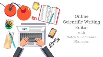 Online Scientific Writing Editor with Reference Manager