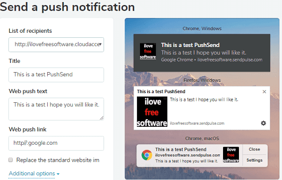 3 Free Push Notification Services to send Notifications to multiple platforms