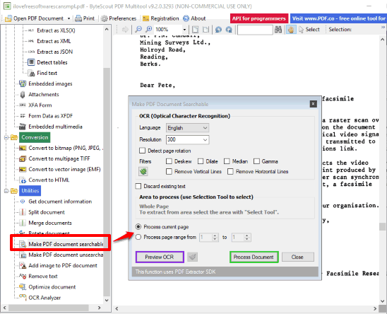 ByteScout PDF Multitool