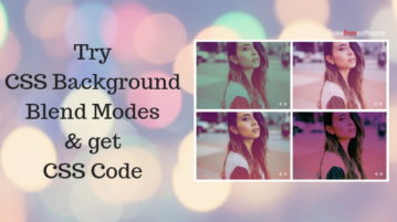 Try Multiple CSS Background Blend Modes on Image, Get CSS Code