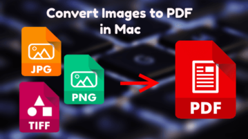Convert Images to PDF in Mac
