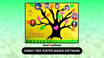 Family tree poster maker software