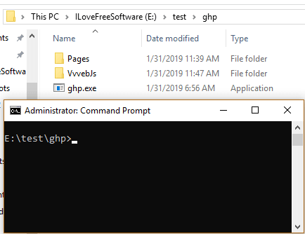 GPH folder structure