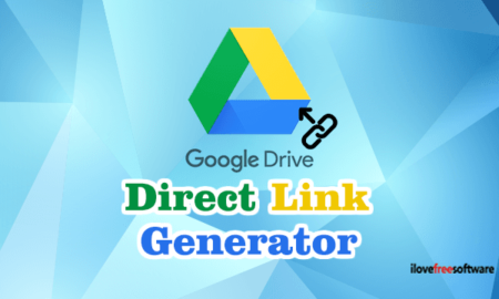 Generate Direct Download Link In Google Drive from Right Click Menu