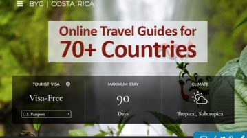Online travel guides for 70+ countries