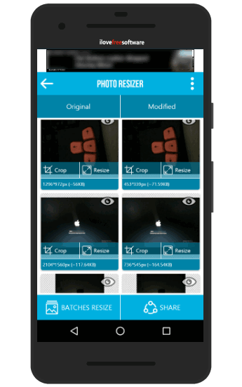 Photo Resizer Android app