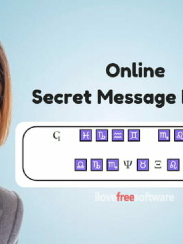 Free Online Secret Message Maker