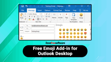 emoji add-in for outlook desktop