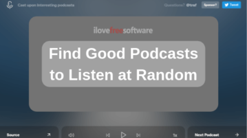 Find Random Podcasts to Listen with CastUpon