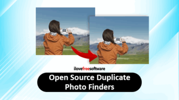 open source duplicate photo finder software