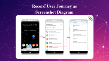 Free Android App to Record User Journey as Screenshots