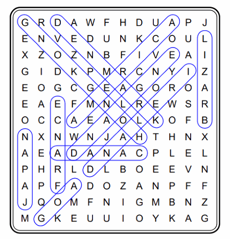 Word search puzzle maker