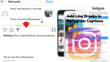 Android app to Add Line Breaks in Instagram Captions