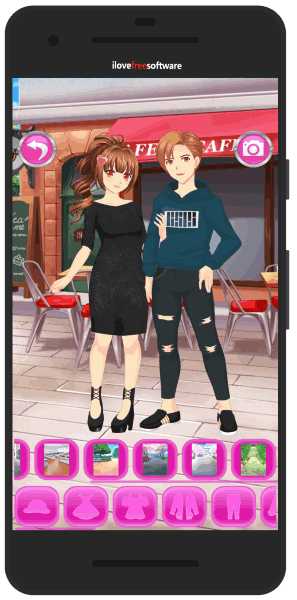 Anime Couple Creator Android app