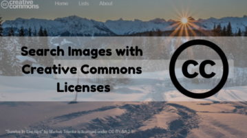 Search Images with Creative Commons License: Free Tool by Creative Commons