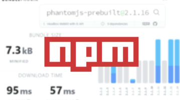 Download size of any Package in NPM Registry