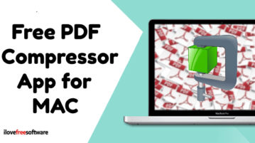 Free PDF Compressor app for macOS
