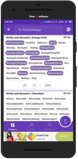 Instagram Hashtag Apps for Android