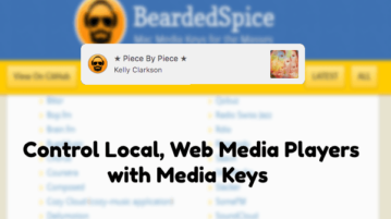 MAC App to Control Local, Web Media Players with Media Keys