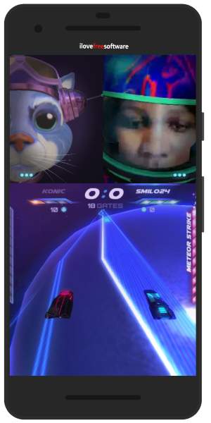 Multiplayer Android Racing Game with Real Time Video Chat