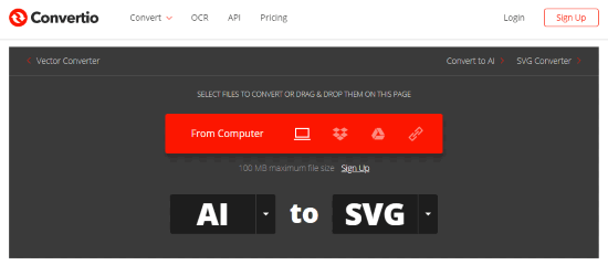 Online AI to SVG Converter