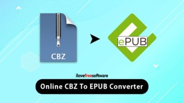 Online CBZ to EPUB Converter