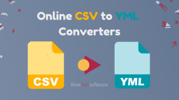 Online CSV to YAML Converer Websites