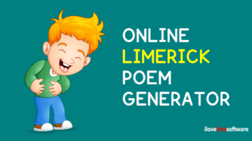 4 Online Limerick Poem Generator Free Websites Online Limerick Poem Generator