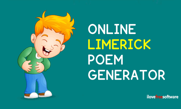 4 Online Limerick Poem Generator Free
