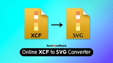 Online XCF to SVG Converter
