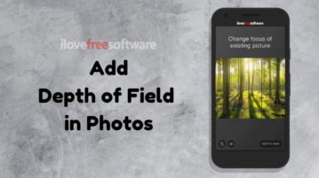 Add Depth of Field in Photo with this Free Android App