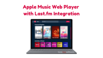 Free Web Player for Apple Music with Last.fm Support