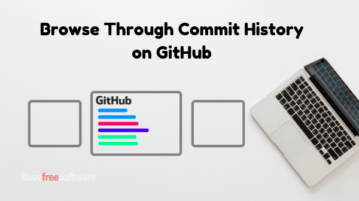 How To Browse Through Commit History on GitHub