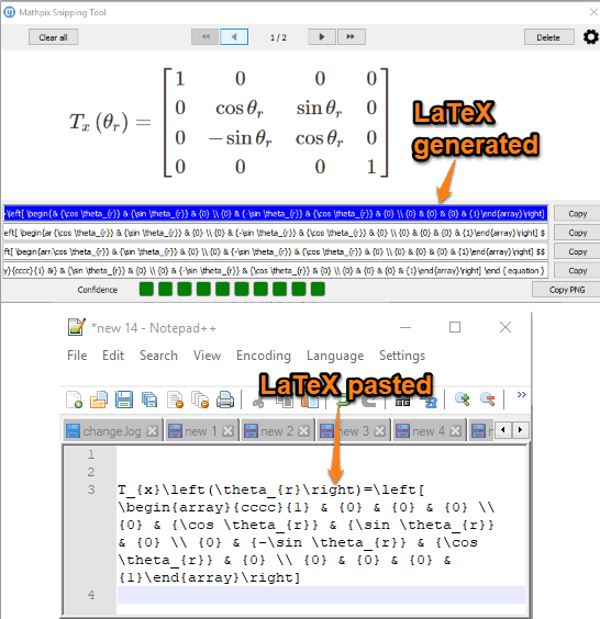 Notepad Latex