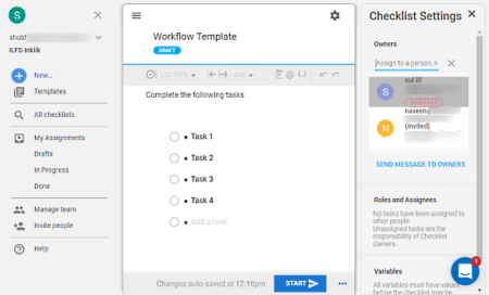 create recurring team workflows with reusable templates