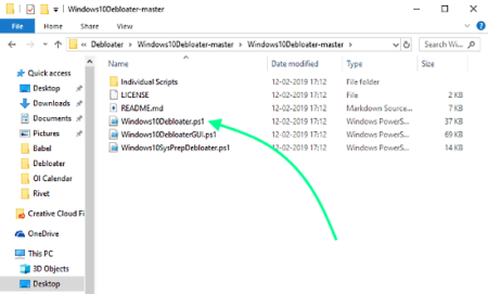 remove pre-installed bloat telemetry apps from Windows 10
