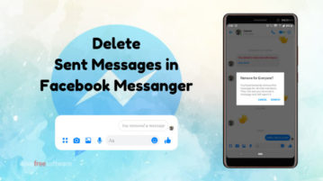 How To Delete Sent Messages in Facebook Messenger?
