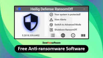 free anti ransomware software