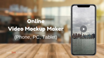 Free Online PC, Phone Video Mockup Maker: Live Mockups
