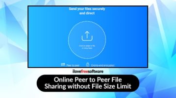 online peer to peer file sharing