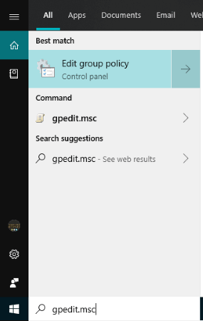 open group policy