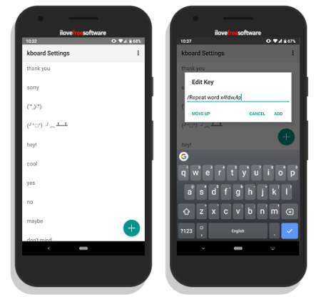 open source programmable keyboard for Android