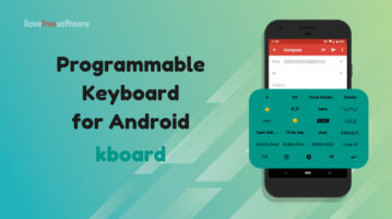 Free Programmable Keyboard for Android: kboard