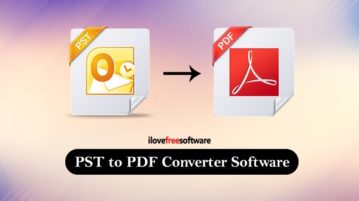 pst to pdf converter software